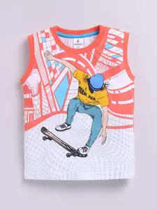 Annie Infants Pack Of 2 Printed Pure Cotton T-Shirt With Shorts