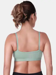 SKDREAMS Women Workout Full Coverage Cotton Seamed Non Padded Gym Bra