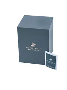 Beverly Hills Polo Club Men Patterned Dial & Straps Analogue Watch BP3607Y.391