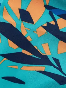 OLAIAN By Decathlon Boys Printed Surfing Swim Shorts