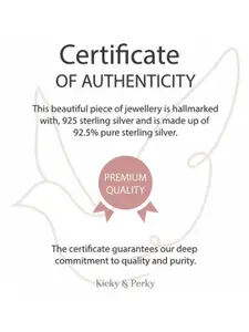 Kicky And Perky 925 Sterling Silver Rhodium Plated Moissanite studded Finger Ring