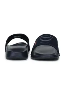 ABROS Men Striped Sliders