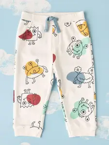 max Boys Pack Of 2 Printed Mid-Rise Joggers