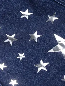 ARIAS By LARA DUTTA Girls Slim Fit High-Rise Star Embellished Stretchable Jeans