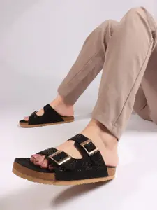 THE WHITE POLE WomenTrending Flat Floter Sandal