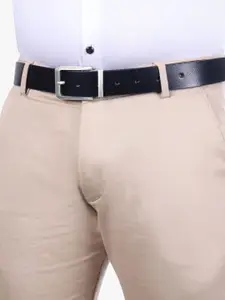 Metronaut Men Textured Leather Formal Belt