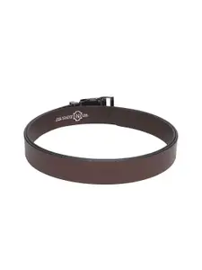 Metronaut Men Textured Leather Formal Belt