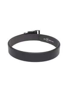 Metronaut Men Textured Leather Formal Belt
