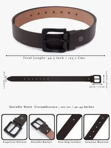 Metronaut Men Leather Formal Belt