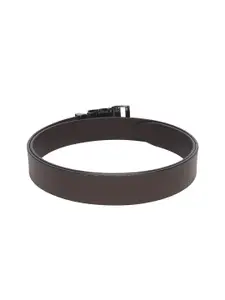 Metronaut Men Textured Leather Formal Belt