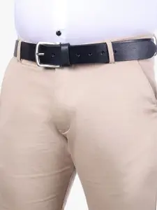 Metronaut Men Textured Leather Formal Belt