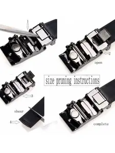 Provogue Men Textured Belt