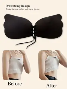 CareDone Women Sticky Adhesive Silicone Invisible Push Up Bra
