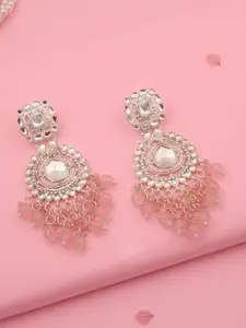 Anouk Gold Plated Artificial Beaded Contemporary Drop Earrings