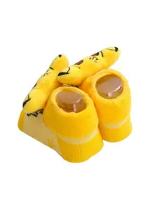 Yellow Bee Infant Boys Cotton Ankle Length Socks