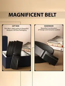 Metronaut Men Leather Formal Belt