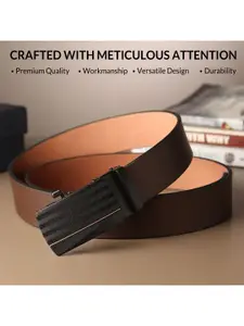 Metronaut Men Leather Formal Belt
