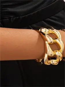 DressBerry Women Linked Design Cuff Bracelet