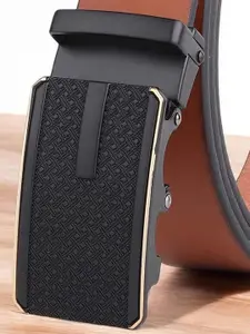 Metronaut Men Leather Formal Belt
