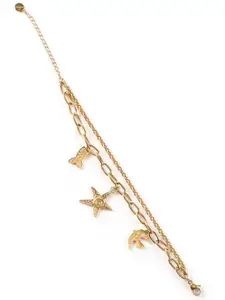 DressBerry Women Starfish Charms Link Bracelet