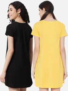 FFLIRTYGO Printed Nightdress