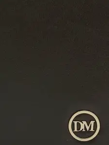 Da Milano Men Textured Leather Two Fold Wallet