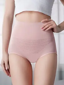 SHREE GANESH FASHION Women Pack Of 2 Cotton High Rise Tummy Shapewear