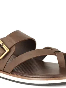 Bata Men Textured Comfort Sandals