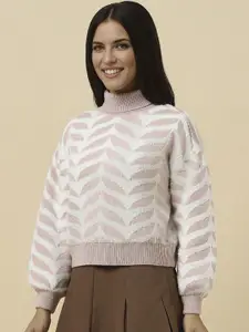 Allen Solly Woman Women Chevron Printed Pullover