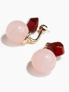 H&M Sphere-Detail Front And Back Earrings