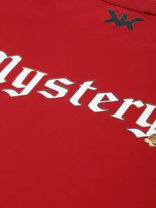 Kook N Keech Enigmatic Spark Printed Oversized T-shirt