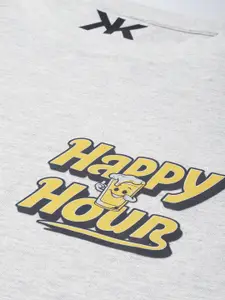 Kook N Keech Humor Touch Printed Oversized T-shirt