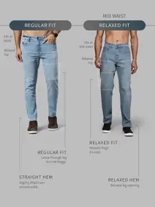 Kook N Keech DressBerry Men Modern Street Cool Loose Baggy Fit Jeans