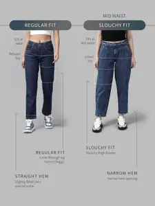 DressBerry Women Easy-Breezy Slouchy Fit Jeans