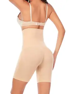 Sizi Women Cotton High Waist Anti Rolling Tummy Tucker Shapewear
