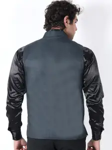 BUZZIC FASHION UNLIMITED Mandarin Collar Nehru Jacket