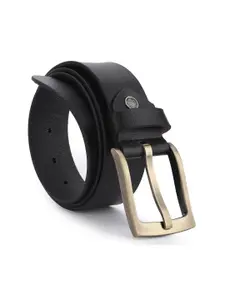 WROGN Men Textured Leather Belt