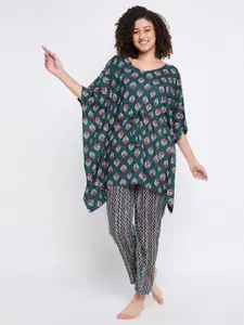 Clovia Women Printed Night suit