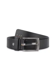 WROGN Men Textured Leather Belt