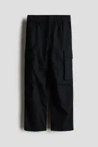 H&M Cotton Canvas Parachute Trousers