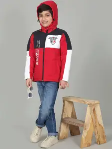 Cantabil Boys Padded Jacket with Patchwork