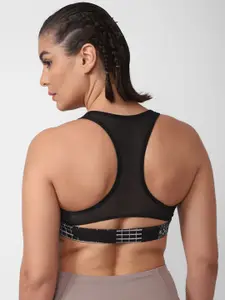 Reebok Printed Non Padded Non Wired Racer Bra