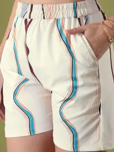 Moda Rapido Abstract Printed Shirt & Shorts