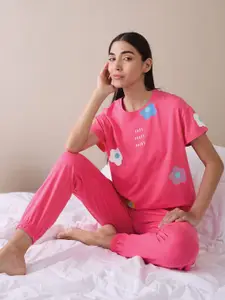 Sweet Dreams Women Printed Night suit