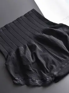 PLUMBURY Pack Of 2 Women Seamless High Waist Tummy Tucker Shapewear Panty