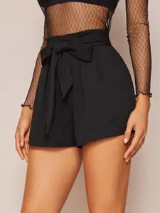 The Roadster Lifestyle Co Women High Rise Shorts