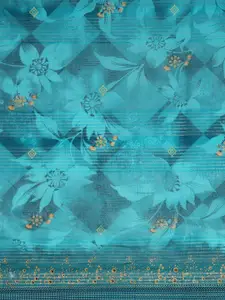 RATAN Floral Pure Cotton Saree