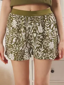 Trendyol Printed Pure Cotton Night Suit