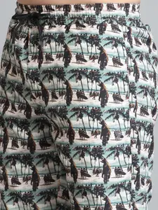 Monte Carlo Men Camouflage Printed Outdoor Shorts