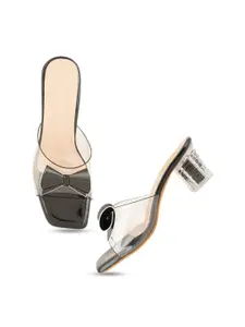 Style Shoes Embellished Block Sandals